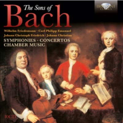 Bach Sons - Symphonies, Concertos & C CD – Zboží Mobilmania