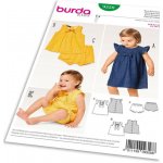 Burda Střih Burda 9358 - Dětské áčkové propínací šaty, halenka, kalhotky – Zboží Mobilmania