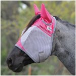 CASHEL Crusader Maska Fly Mask with Ears Pink – Sleviste.cz