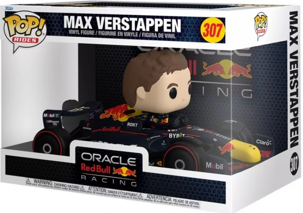 Funko Pop! 307 Rides Formula One Max Verstappen