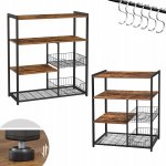 VASAGLE Kuchyňský regál industriální 80 x 95 x 35 cm – Hledejceny.cz