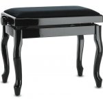 Gewa Piano stolička Deluxe Classic 130.330 Černý Lesk – Zboží Dáma