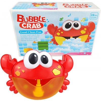 Bublinkový krab vyrába bublinky penu vo vani – Zboží Dáma