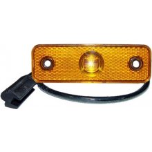 Svítilna boční vymezovací žlutá LED 12V