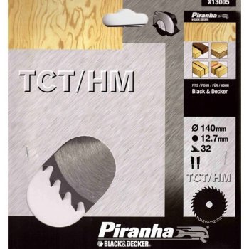 STANLEY TCT/HM pilový kotouč na dřevo 140x12.7mm 32 zubů STA13005