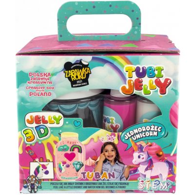 TUBAN Tubi Jelly Kreativní set s akváriem XL Jednorožec – Hledejceny.cz