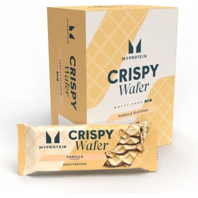 MyProtein Crispy Protein Wafers Vanilka 10 x 40 g – Hledejceny.cz