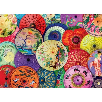 EuroGraphics Asijské deštníky 1000 dílků – Zboží Mobilmania
