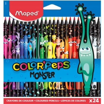 Maped 9862 Color'Peps Monster pastelky 24 ks
