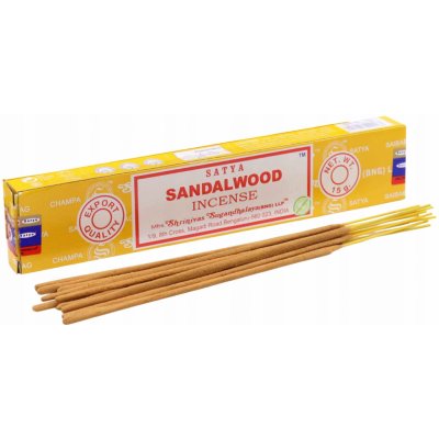 Satya vonné tyčinky Sandalwood 15 g – Sleviste.cz