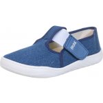 Fare chlapecké bačkorky Wide 7001403 Barefoot modré měkké široké – Hledejceny.cz