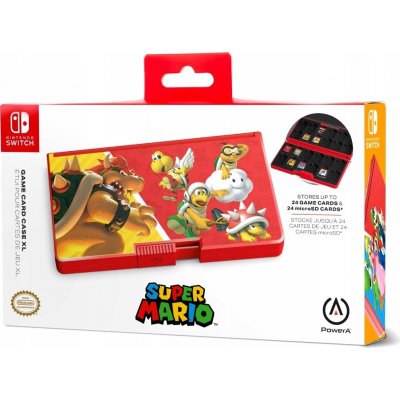 PowerA Game Card Case XL Nintendo Switch - Super Mario Heroes vs. Villains – Zboží Živě