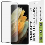 Techsuit 111D celoplošné 3D sklo Samsung Galaxy S21 Ultra 5G Black 145852 – Zboží Živě