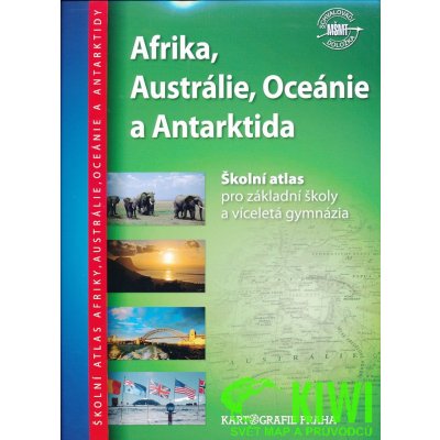 atlas Afrika, Austrálie, Oceánie, Antarktida školní – Zbozi.Blesk.cz