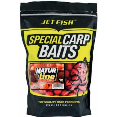Jet Fish Boilie Natur Line Broskev Pepř 800 g 20 mm – Hledejceny.cz