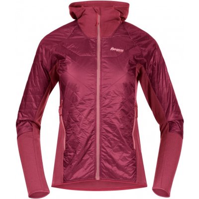 Bergans Cecilie Light Insulated Hybrid Jkt rouge