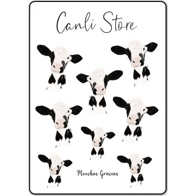 Samolepky Canli - Tele (A6) – Zboží Živě