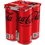 Coca Cola Zero 4 x 330 ml – Sleviste.cz
