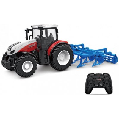H-Toys Zemědělský traktor s ojí 2,4 GHz RTR 1:24