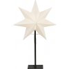 Vánoční osvětlení Star trading Stolní lampa hvězda FROZEN V.55 cm bílá