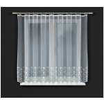 Dekorační žakárová záclona s řasící páskou ATTARA 170 bílá 300x170 cm MyBestHome – Hledejceny.cz