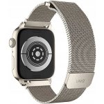 UNIQ strap Dante Apple Watch Series 4/5/6/7/SE 42/44/45mm. Stainless Steel starlight UNIQ-45MM-DANSLGT – Hledejceny.cz