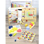 Small Foot edukativní matematické dílky v boxu XL12214 – Zboží Dáma