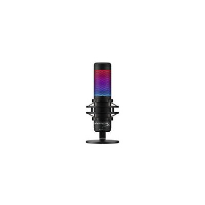 HyperX QuadCast S - USB Microphone (Black-Grey) - RGB Lighting (4P5P7AA) – Zboží Živě