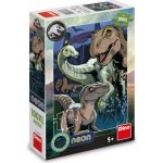 DINO Jurský Svět Xl Neon 100 dílků – Hledejceny.cz