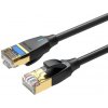 síťový kabel Vention IKIBH Cat.8 SFTP Patch, 2m, černý