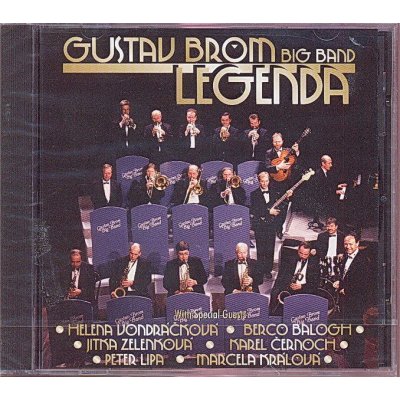 Brom Gustav - Legenda G.Brom Big Band CD – Zboží Mobilmania