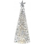 Villeroy & Boch LED světelná dekorace stromeček Glamor, 28 cm, stříbrná 72216 – Hledejceny.cz