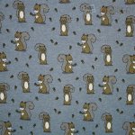 Teplákovina alpen fleece / warmkeeper se zvířátky – Hledejceny.cz