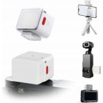 Ulanzi Magnetická LED lampa + ISO pro telefon fotoaparát a videokameru 1W 500mAh / DG01 / Bílá – Zboží Živě