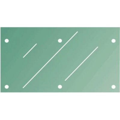 Hahn Steel Sklo pro přístřešek kování GS/PRR3 2400x1200 mm T1276 mm čiré kalené VSG/ESG – Zboží Mobilmania