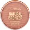 Bronzer Rimmel London Natural Bronzer Ultra-Fine Bronzing Powder dlouhotrvající bronzer 001 Sunlight 14 g