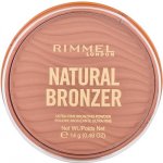 Rimmel London Natural Bronzer Ultra-Fine Bronzing Powder dlouhotrvající bronzer 001 Sunlight 14 g – Hledejceny.cz