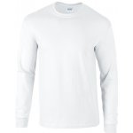 Gildan tričko s dlouhým rukávem Ultra 2400 White – Sleviste.cz
