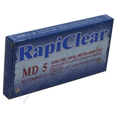 Rapiclear Multidrog 5 test 1 ks – Zbozi.Blesk.cz