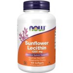 Now Foods Slunečnicový Lecitin bez GMO 1200 mg 100 kapslí – Hledejceny.cz