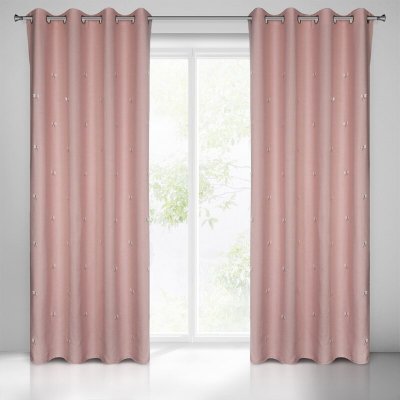 Takoy Závěs WENDY s mašlemi s 3D efektem 140 x 250 cm-HF-417869 | 140 x 250 cm – Hledejceny.cz