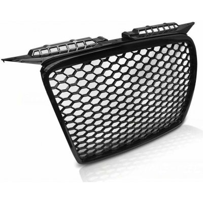 PŘEDNÍ MASKA AUDI A3 8P, 2005-2008 RS LOOK, ČERNÝ LESK – Sleviste.cz