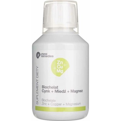 Invex Remedies Zn-Cu-Mg Zinek měď hořčík 150 ml – Hledejceny.cz