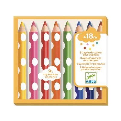 DJECO Osm pastelek pro nejmenší – Sleviste.cz