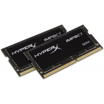 Kingston HyperX Impact Black SODIMM DDR4 32GB (2x16GB) 2400MHz CL14 HX424S14IBK2/32