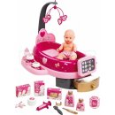 Smoby 024223 Baby Nurse opatrovateľské centrum so zvukom a svetlom pre 42 cm bábiku s 22 doplnkami