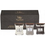 WoodWick Fireside & White Teak & Stone Wash Suede 3 x 85 g – Zboží Dáma WoodWick Fireside & White Teak & Stone Wash Suede 3 x 85 g – Zboží Dáma