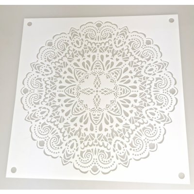 Šablona 30x30 mandala 5 – Zboží Mobilmania