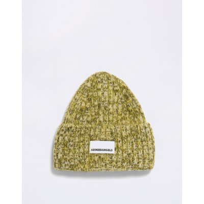Armedangels Brushed Mouliné Knitted Beanie 3684 oatmilk-mosslace – Hledejceny.cz