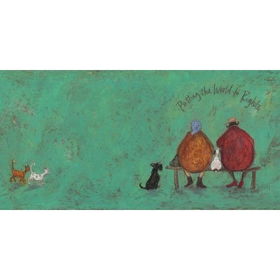 Obraz na plátně - Sam Toft, Putting The World To Rights